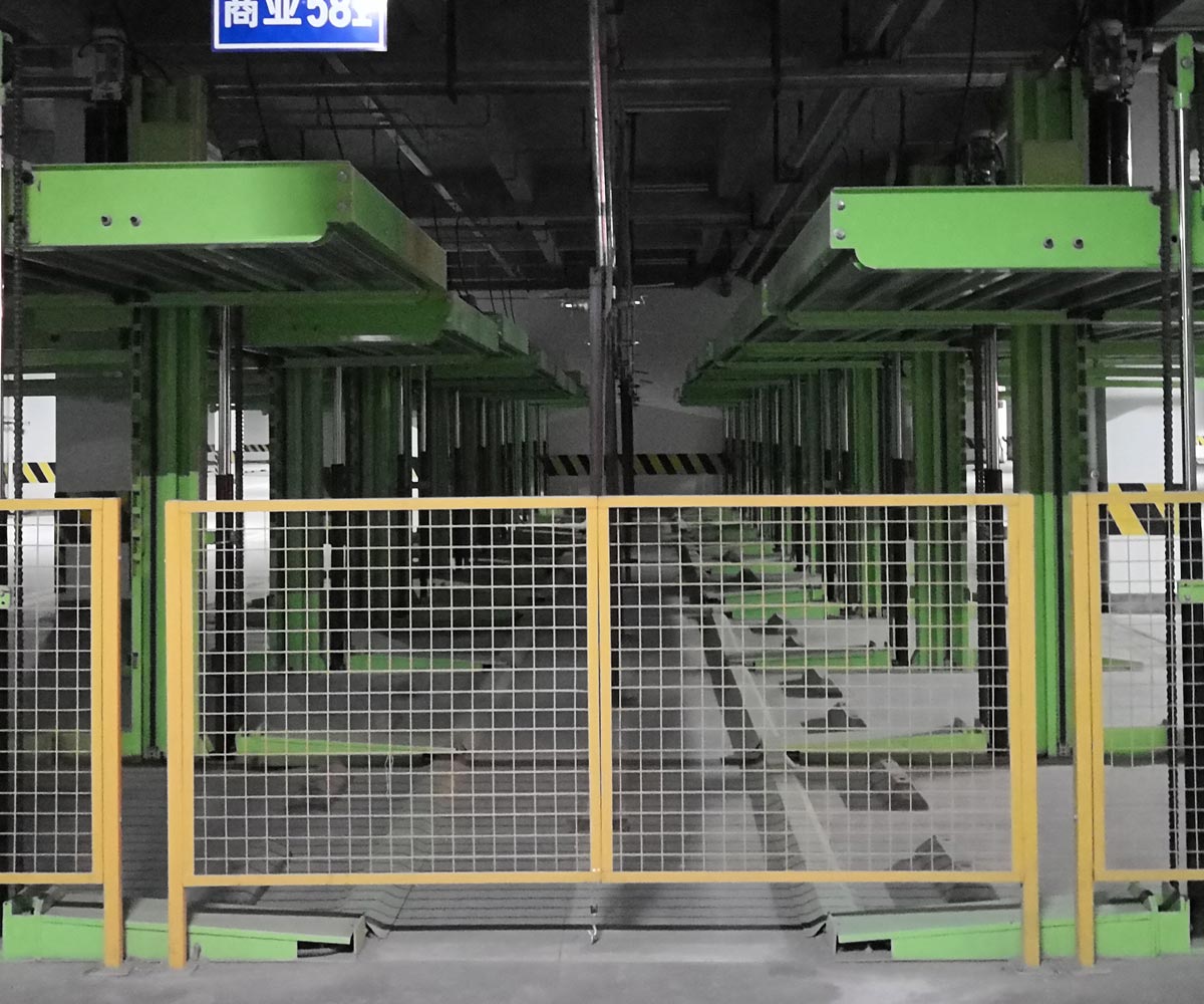 元江小区两层简易式机械式停车库