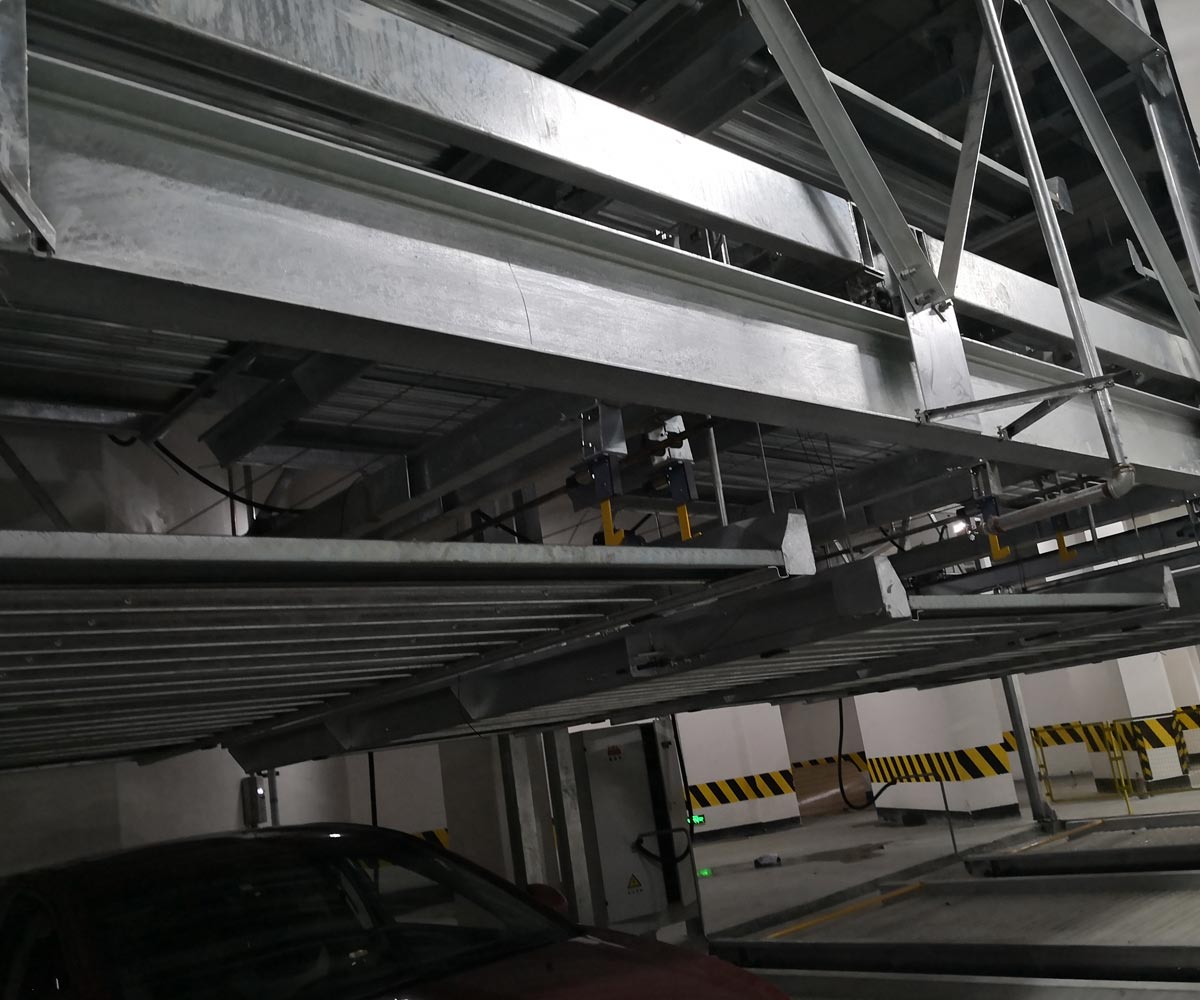 绵阳PSH5五层升降横移机械式停车设备