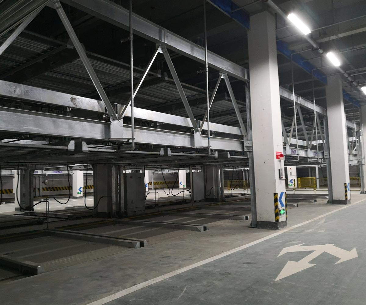 什邡PSH3三层升降横移机械式停车设备